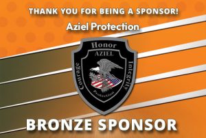 Thank you for being a sponsor, Aziel Protection, Bronze Sponsor
