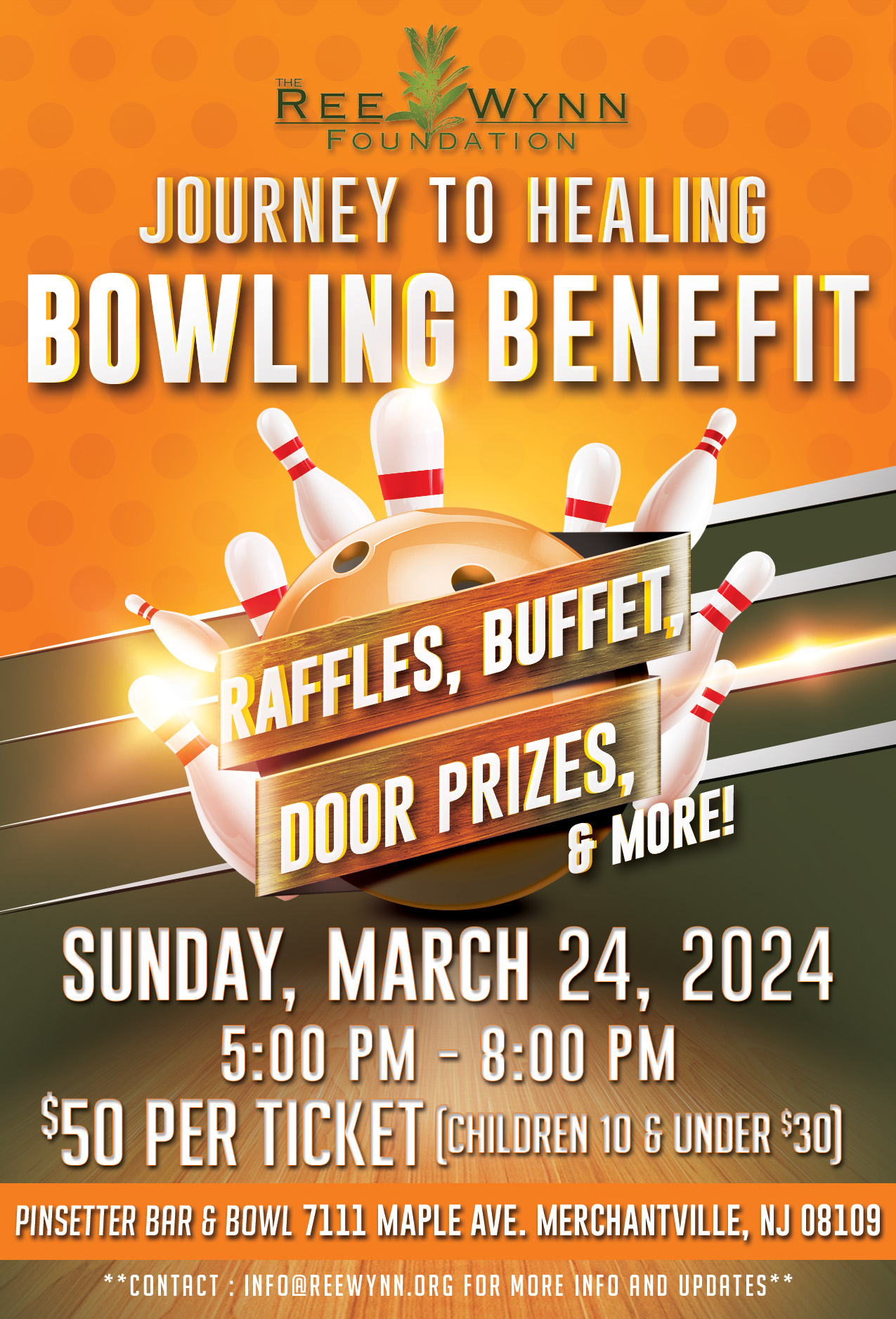 Journey to Healing Bowling Benefit
