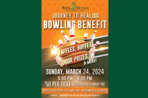 Journey to Healing Bowling Benefit Flyer